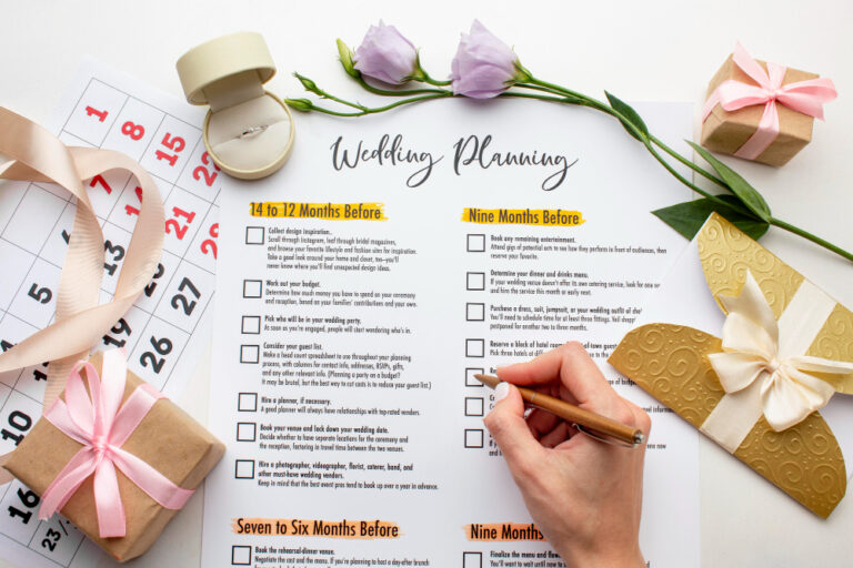 how to plan a wedding